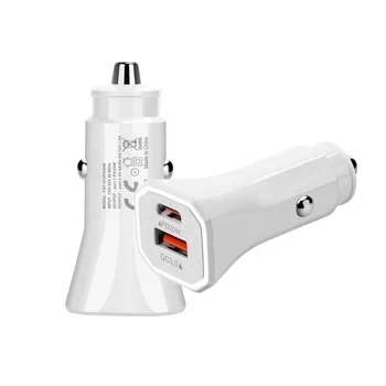 HC OEM ODM 48W to 100 160W QC PD Super Fast Charging Laptop Mobile Phone dual multi Usb A Type C Car Charger For iphone Samsung