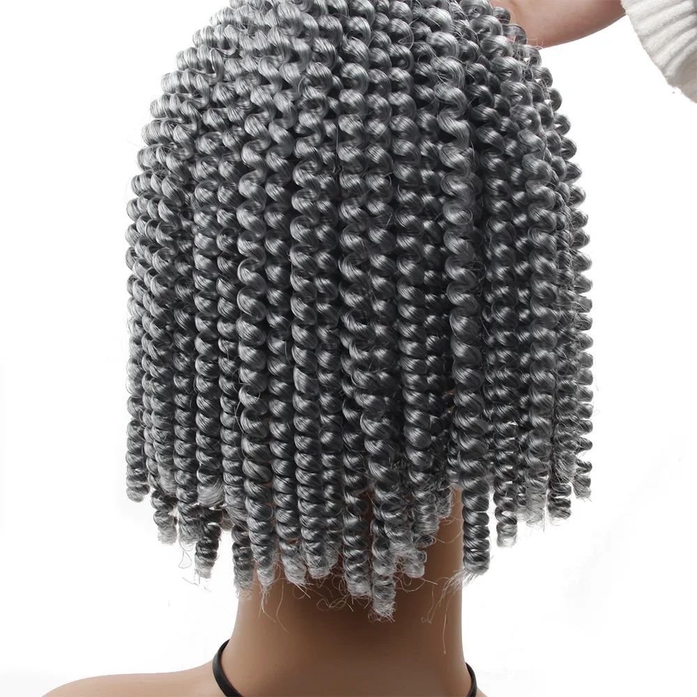 10"-22" Colorful Kinki Spring Twist, Ombre Kinky Nubian Twist Crochet Braids, Soft and Silky Darling Afro Kinky Twist Hair Braid