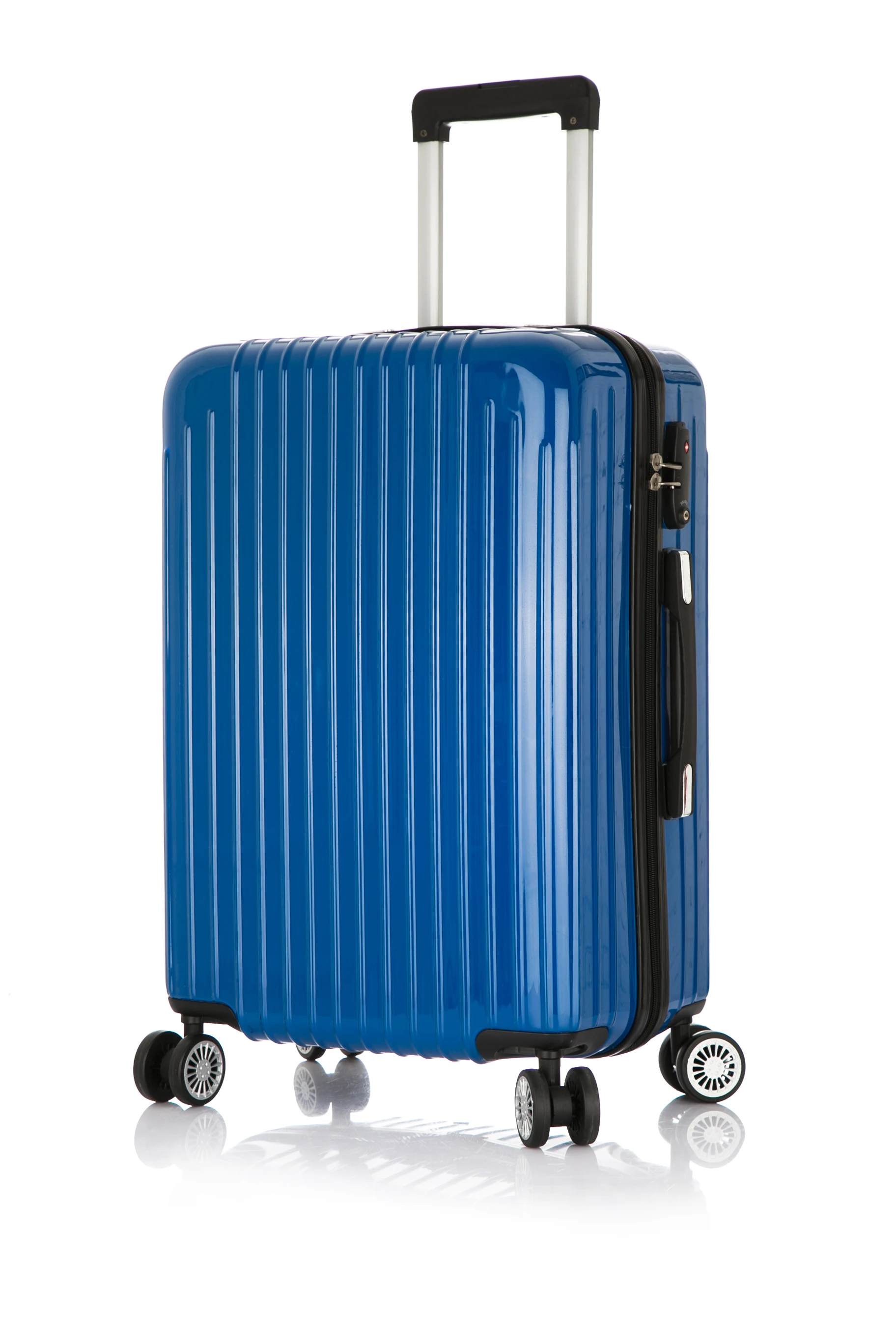Wholesale hard shell lightweight trolley luggage suitcase bag travelling luggage