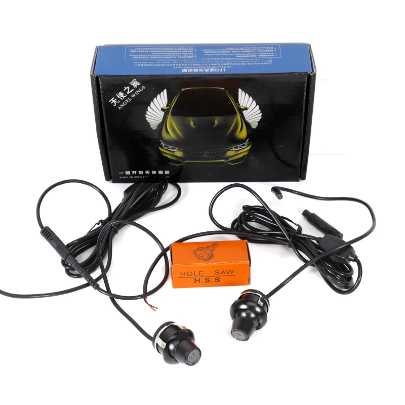 Auto Decorative Light Universal Side Mirror Angel Projector Lights Angle wings Light for Car