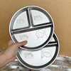 Plato de Tres Compartimentos para Pérdida de Peso [23cm] para Niños y Niñas