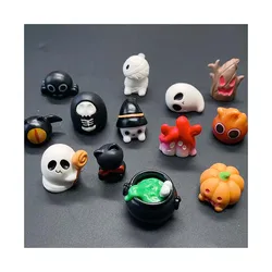 Metal Halloween Garden Stakes, Pumpkin, Ghost, Cat, Fall Decorations - UK