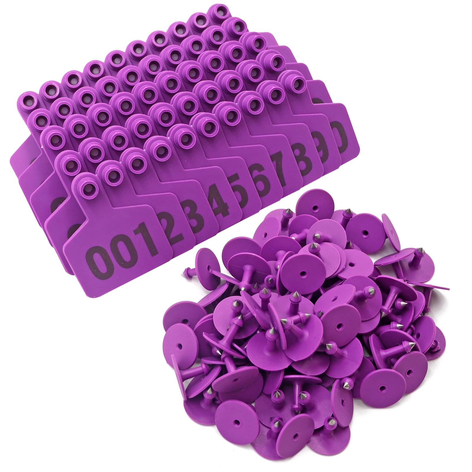 Tynmoel 240 Pezzi Etichette per Orecchie di Mucca nel Legno Etichette per Mucche Appese nel Legno Non con Corde per Decorazioni DIY per Feste di Natale