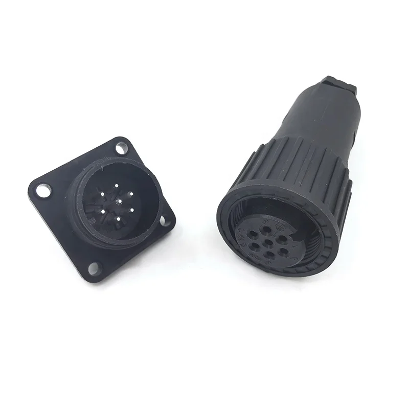 Moog Proportional Connector Servo Value 7pin Plug Connector DB97007061 CA120001-92