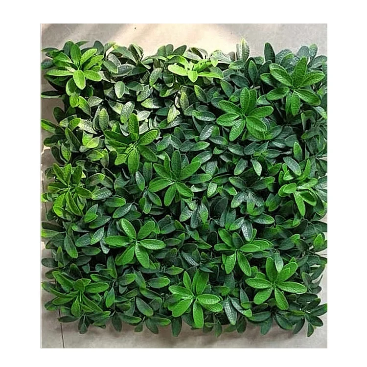 Уличная настенная панель из искусственной травы с УФ-принтом