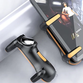 Set Di Grilletti L1R1 Per Tablet – Joystick A 6 Dita Con Silicone Conduttivo, Regolabile, Per PUBG E Giochi Su IPad/Android