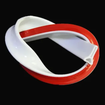 Custom Silicone Shower Water Stop Strip Wet-Dry Separation New Update Bathroom Counter Custom Cutting Processing Service Rubber