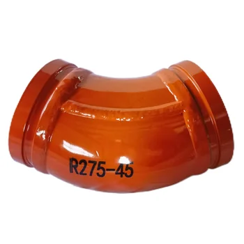China Supplier Dn125 Concrete Pump Pipe Elbow Factory Price