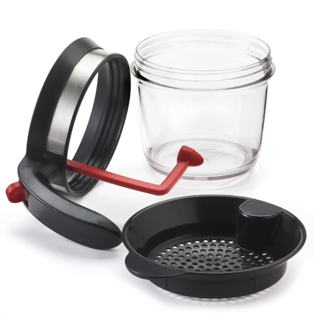 Newinhome 4 Cups Gravy Fat Separator Plastic Cooking Gravy Food Oil Dispenser Fat Strainer image 7