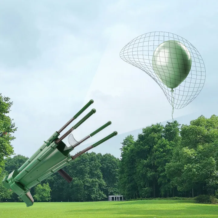 Team Building Activity Tool Interactive Aerial Catcher for Drone Dodgeball Flying Disc Competition Events Outdoor Sports Game