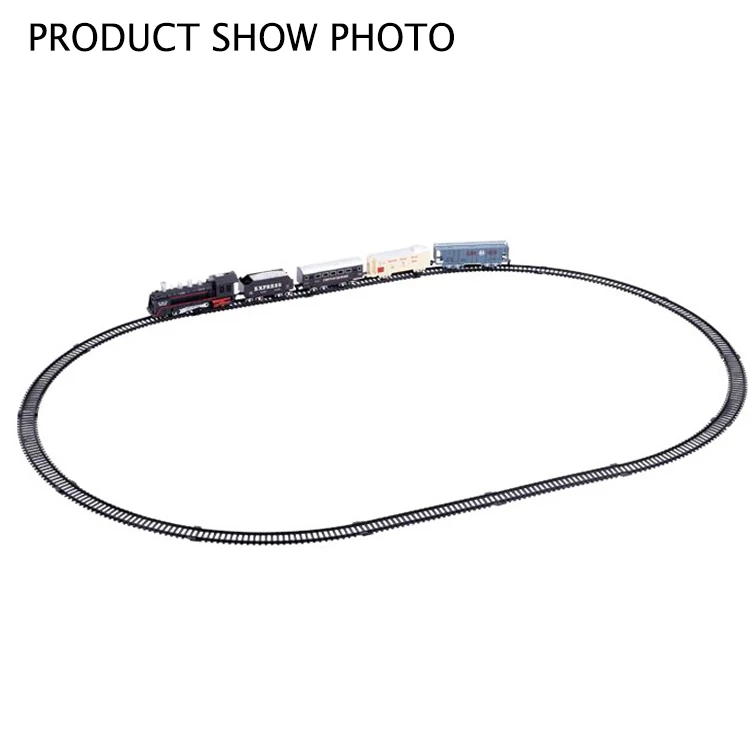 
Музыкальный светильник Рождественский Железнодорожный поезд Игрушка электрическая классическая игрушка набор поездов детские игрушки 