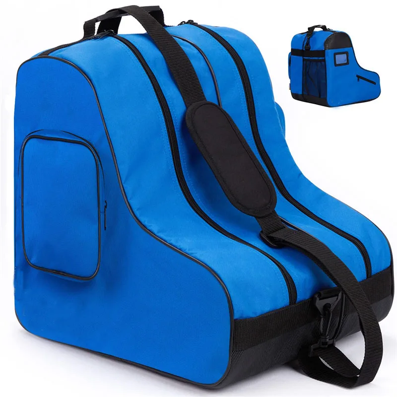 Inline Skate Bag Large Capacity Roller Skate Bag With Adjustable Shoulder Strap Carry Roller Skates for Kids and Adults