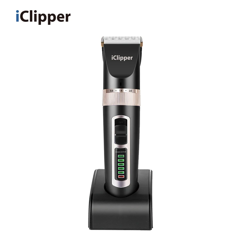 IClipper-A8 Manufacturer Salon Customized Logo Hair Clipper for Men Kid Baber Good Hot Silent Trimmer Hair Clipper