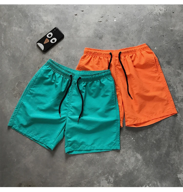 Maillot de bain personnalisé en Polyester pour hommes, maillot de bain court, planche solide, short de plage, été, 579_voghion.com