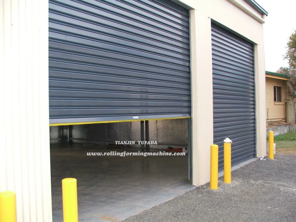 Cheap Price Galvanized Sheet Garage Shutter Door Roll Forming Machine