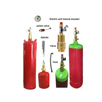 Fire Suppression System Fm200 Tank Cylinder - Buy Fm200 Cylinder ...