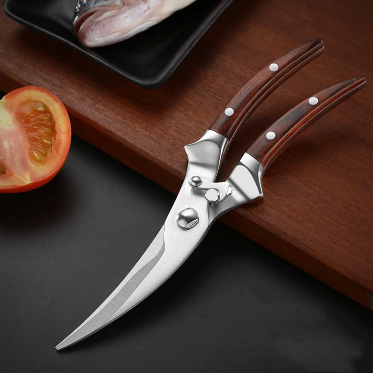 Buy Wholesale China Hot Selling Kitchen Shears Stainless Steel  Multi-purpose Kitchen Scissors With Cover For Herb Meat Cutting Chicken  Bone & Multi Purpose Kitchen Scissors at USD 0.48