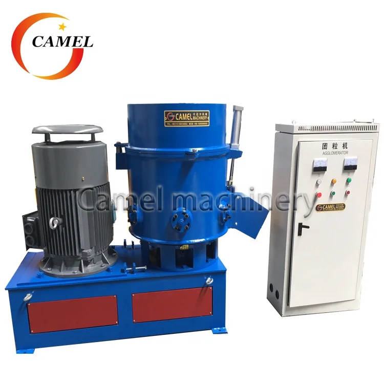Mini Agglomerator Film Granulating Machine and Pelletizing Machine Price