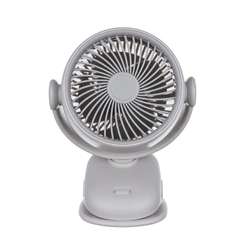 Factory Small Student Office Outdoor Camping Charging Mini Portable USB Rechargeable Cool Clip Fan