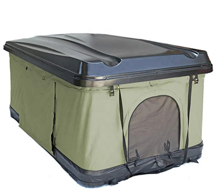 Directly Factory 4x4 Offroad Hard Shell Folding Roof Top Tent for Car for Double Persion