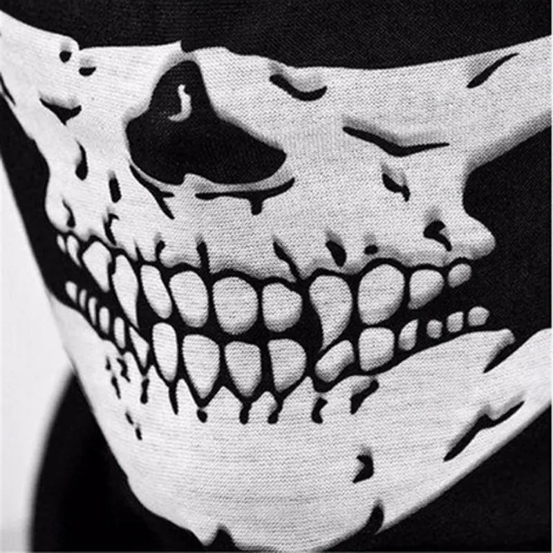 Alibaba.com: Custom Microfiber Neck Face Scarf with Skull Pattern ...