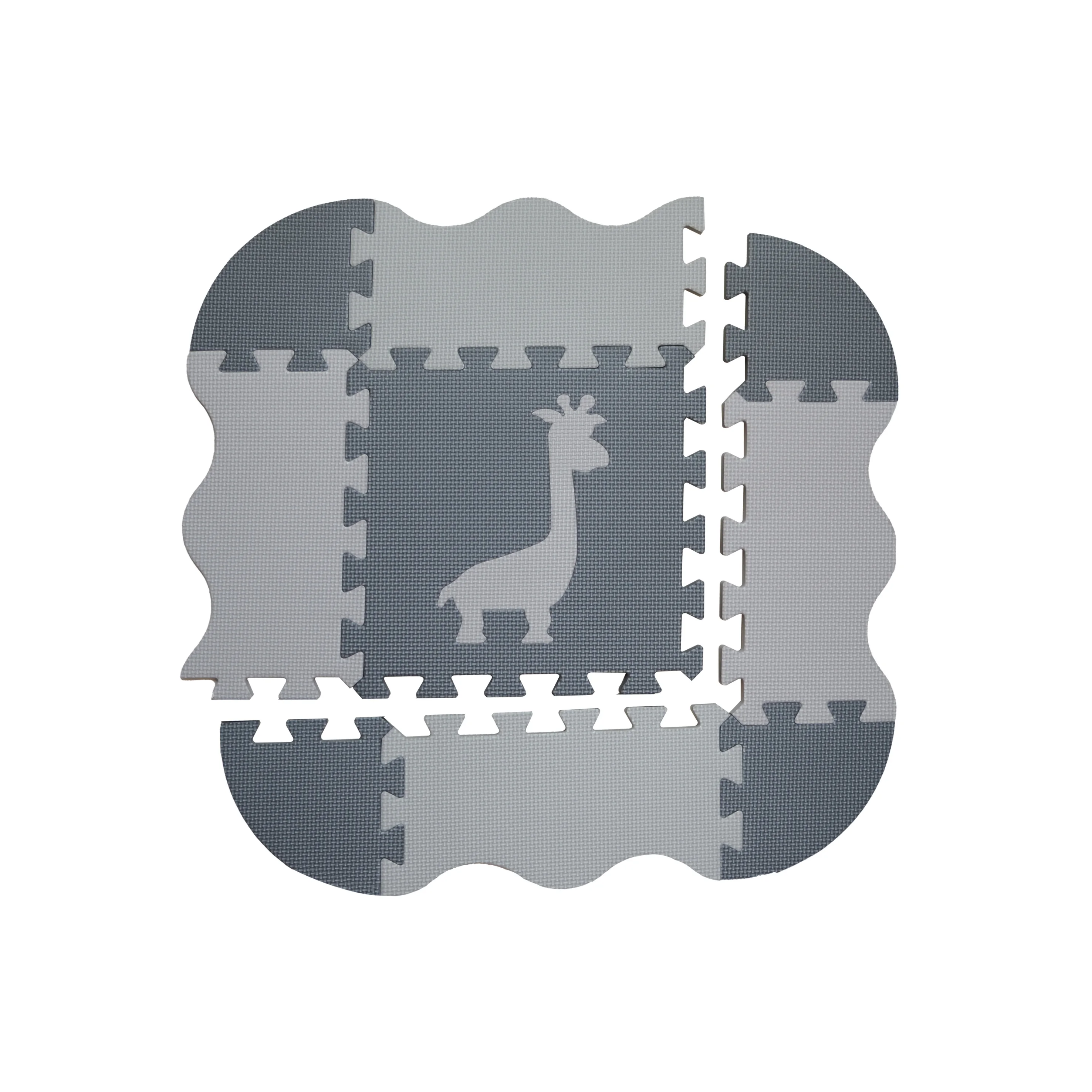 EVA  Animals Paterms With Fence  Interlocking Foam  Mat