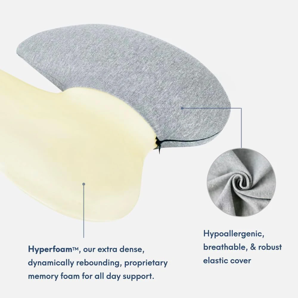 Ergonomic Lumbar Support Cushion Back Support Pillow Comfort Lumbar Pillow for Office Chairs