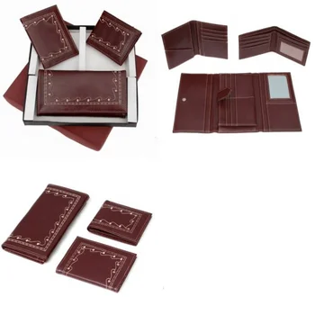 Top Selling Corporate Gift Set Custom Logo Pu Leather Gift Set for Office Employees