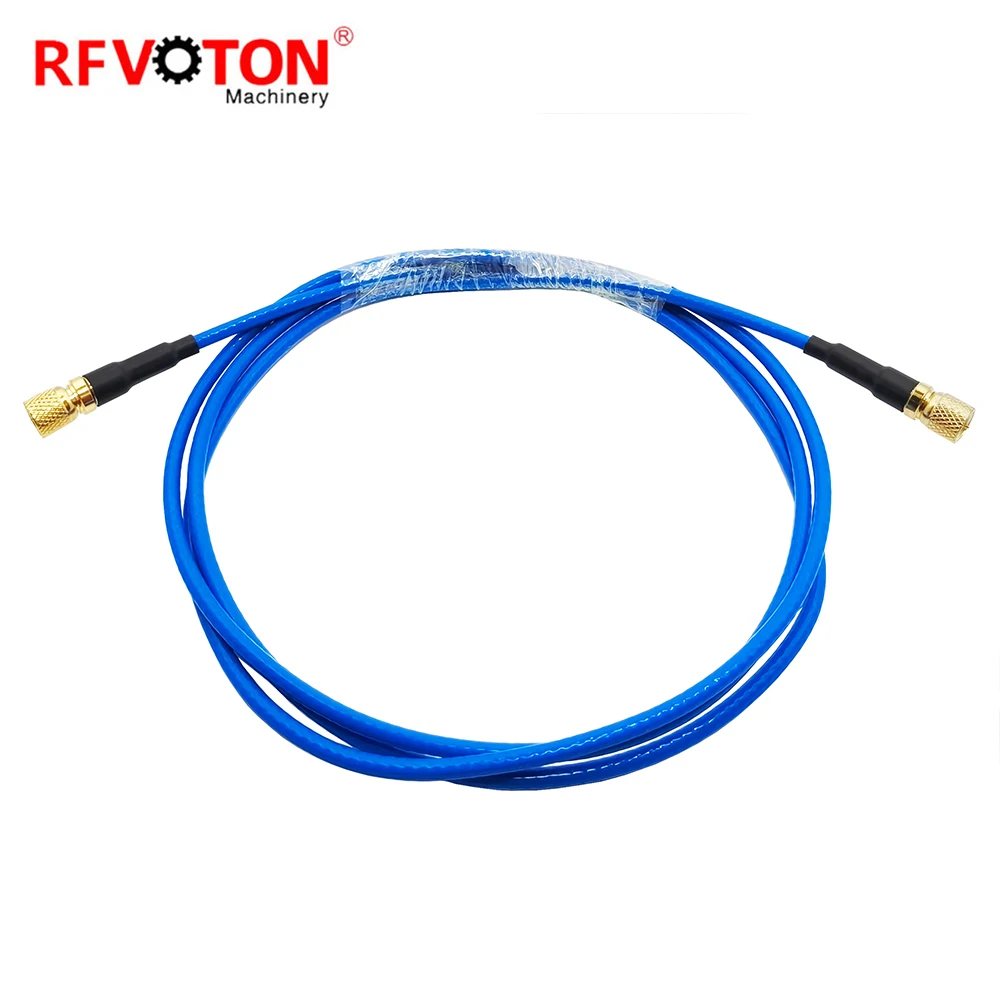 Factory Supply 10-32 Male to 10-32 Male Plug Rg174 Rf Coaxial Jumper Cable Assembly Rohs in Stock