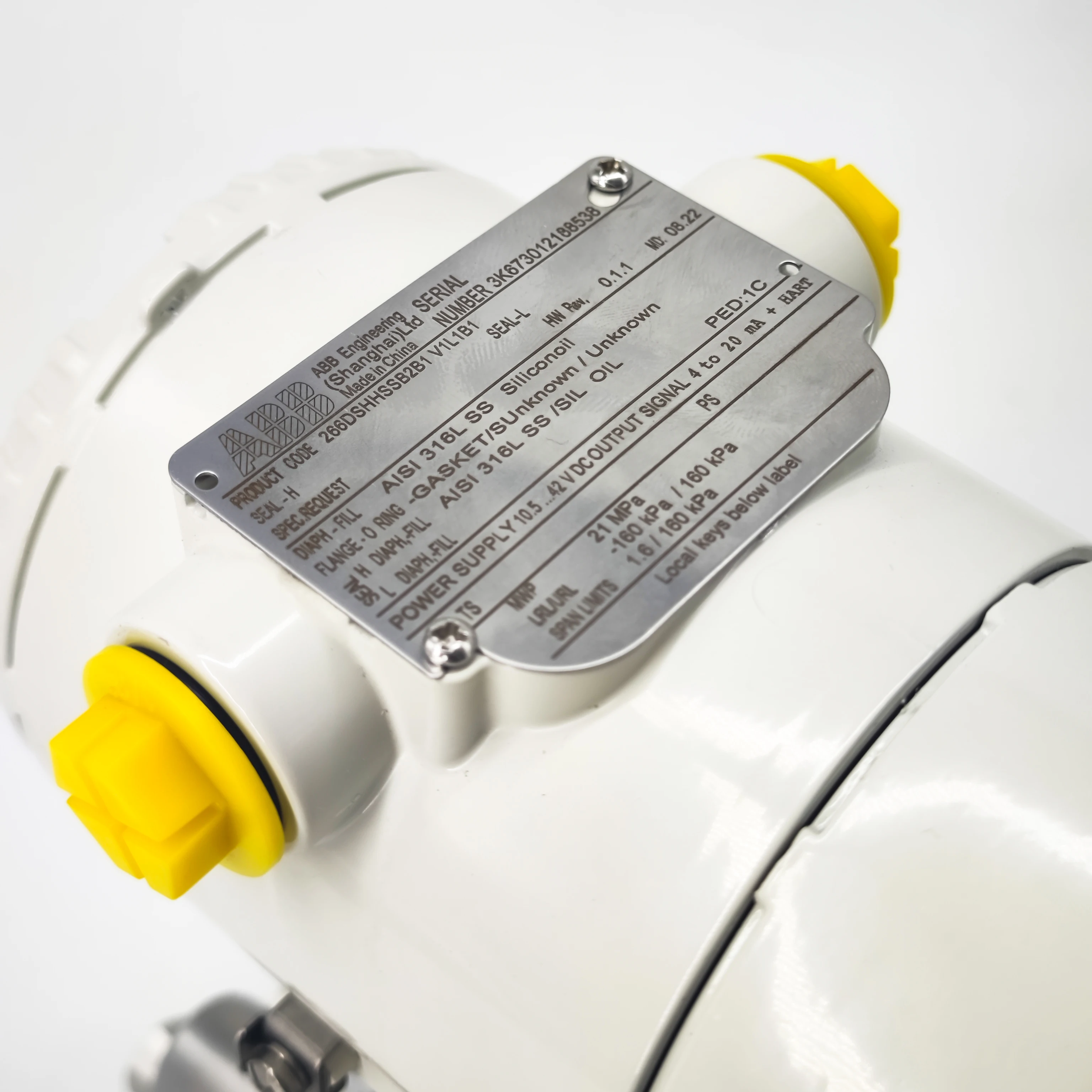 New Original Abb 2600t Smart Differential Pressure Transmitter with 5 Way Manifold Difference Pressure Transmitter