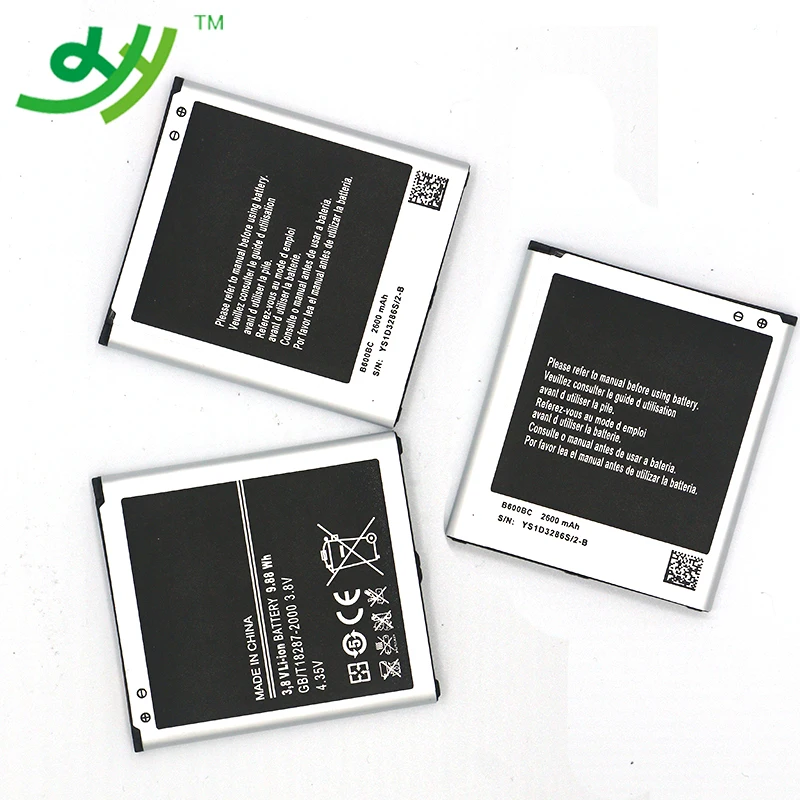 Mobile Phone Replacement Battery for Samsung S3 S4 S5 S6 S7 S8 S9 Plus J1 J2 J3 J4 J5 J6 J7 J8 Note 2 3 4 5 8 9