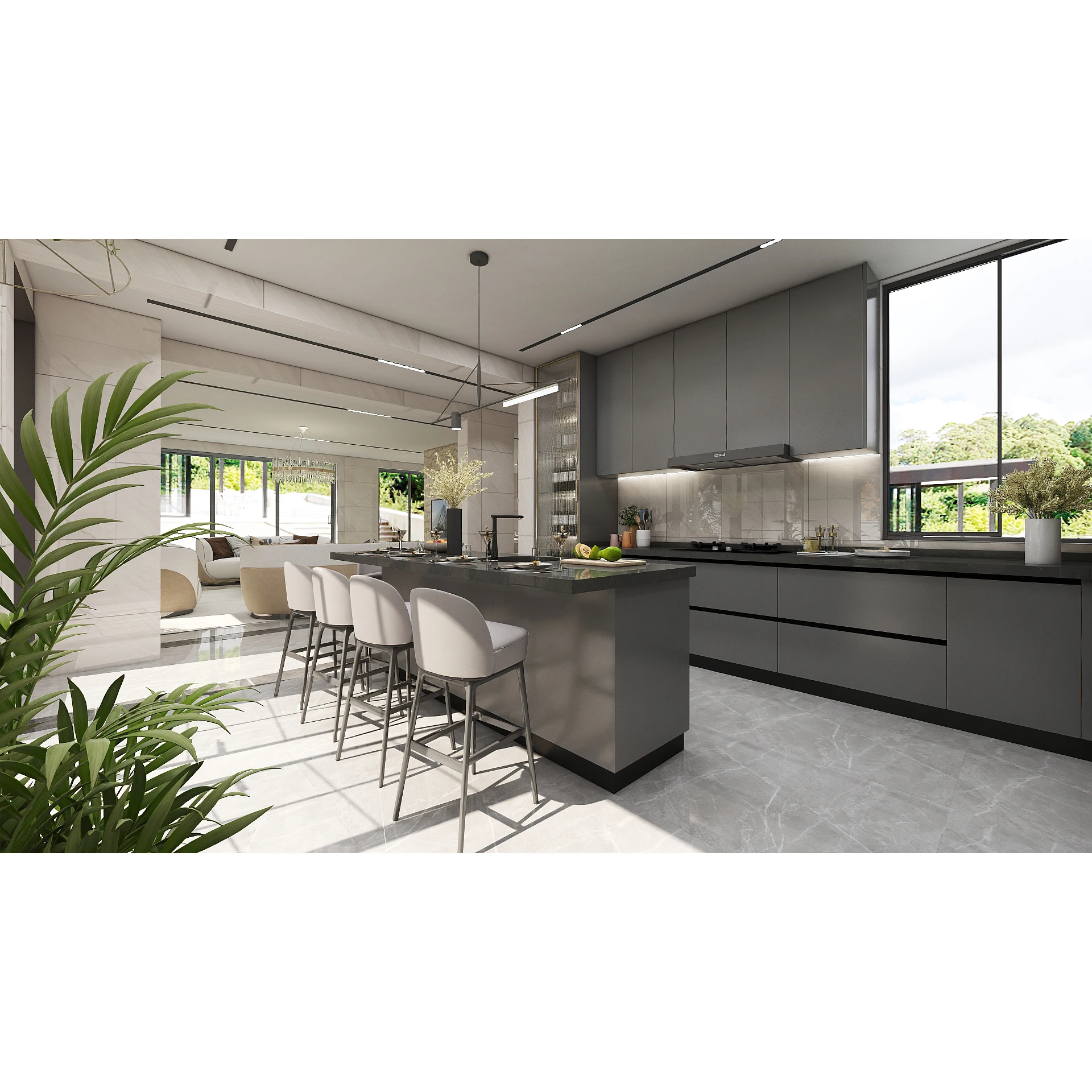 2021 new arrival modern kitchen cabinet professional manufacturer