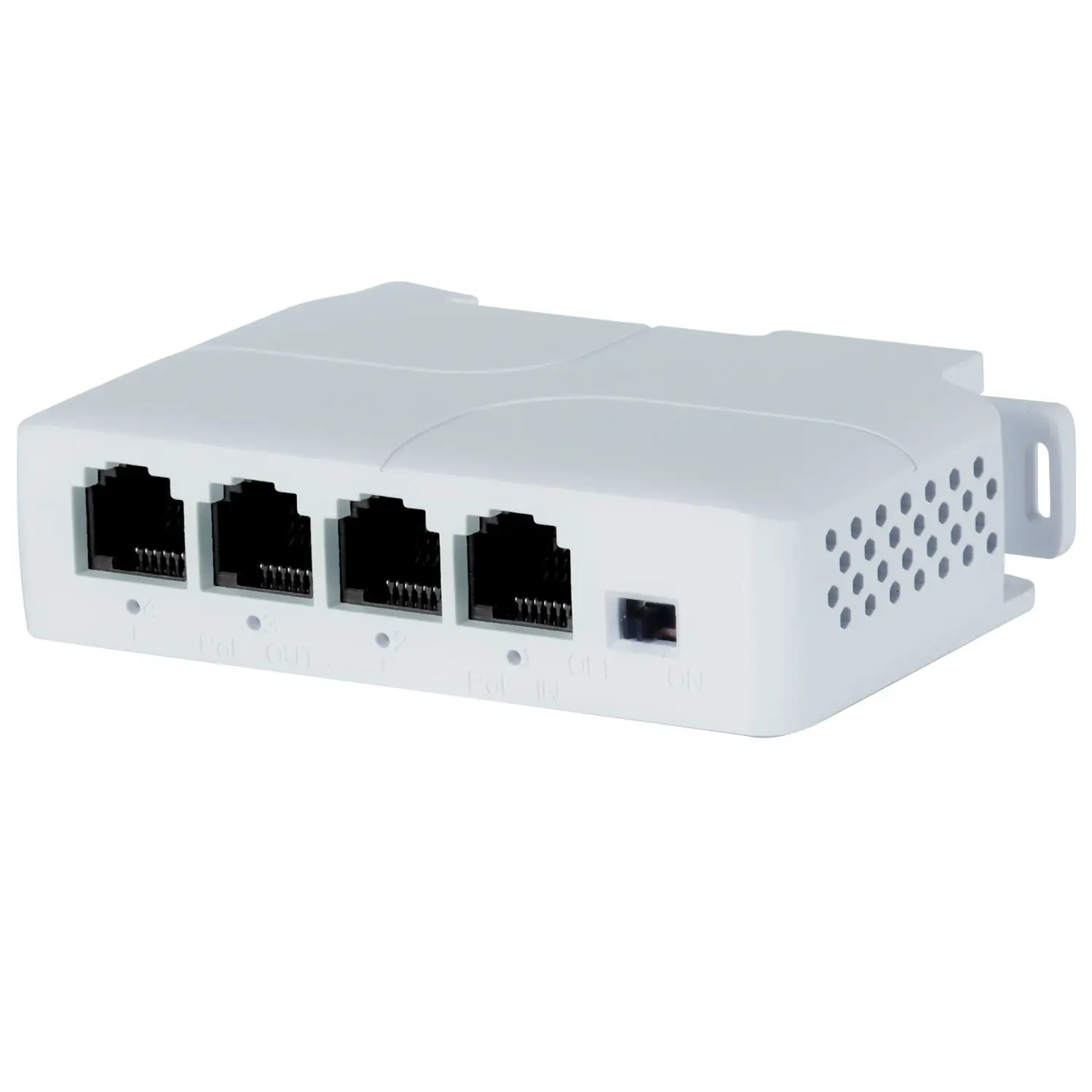 P1 to 3 PorPoE Extender Passive Cascadable IEEE802.3af for IP Port Transmission Extender for POE Switch NVR IP Camera