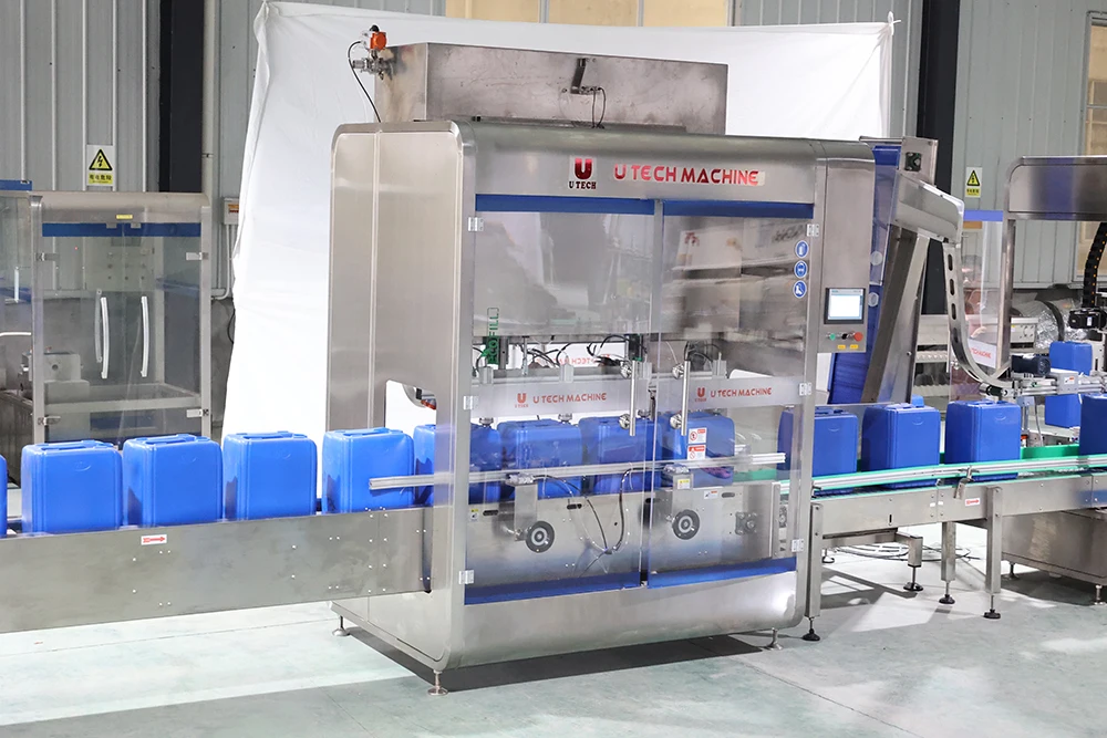 Automatic 5L 10L 20Litre bottle Jerrycan Barrel chemical pesticide liquid fertilizer filling Capping machine bottling line