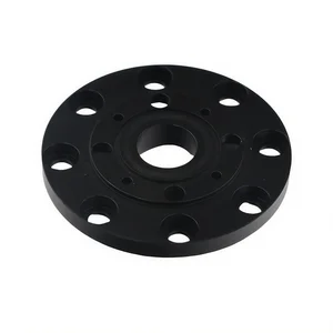 Custom CNC Machining Turning Flange Pipe Fittings with Bolt and Hex Nut Customization for Floor Thread Blind Flange Insert