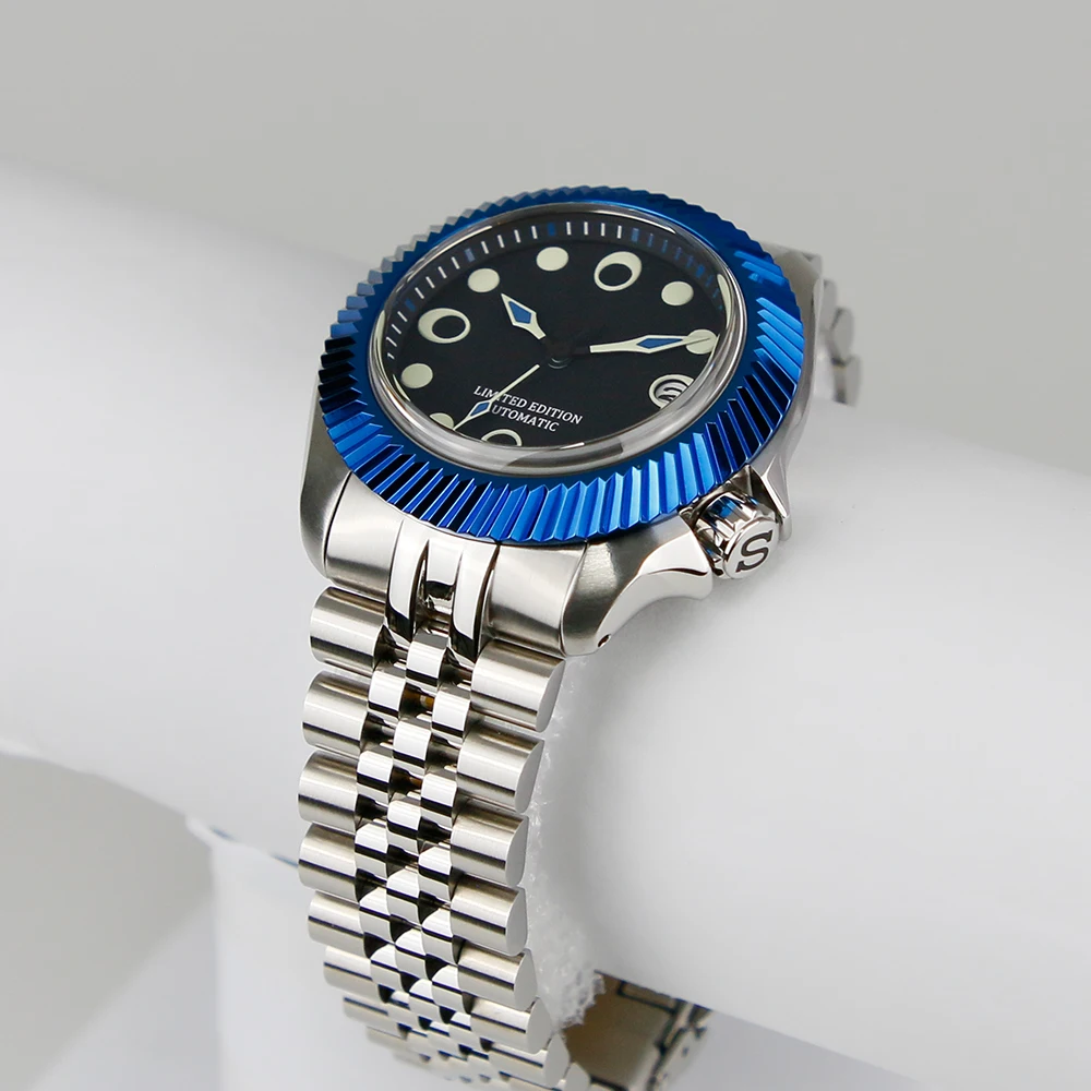 SKX 007 4H Clock Wrist Watch - Super Luminous Dial Hands