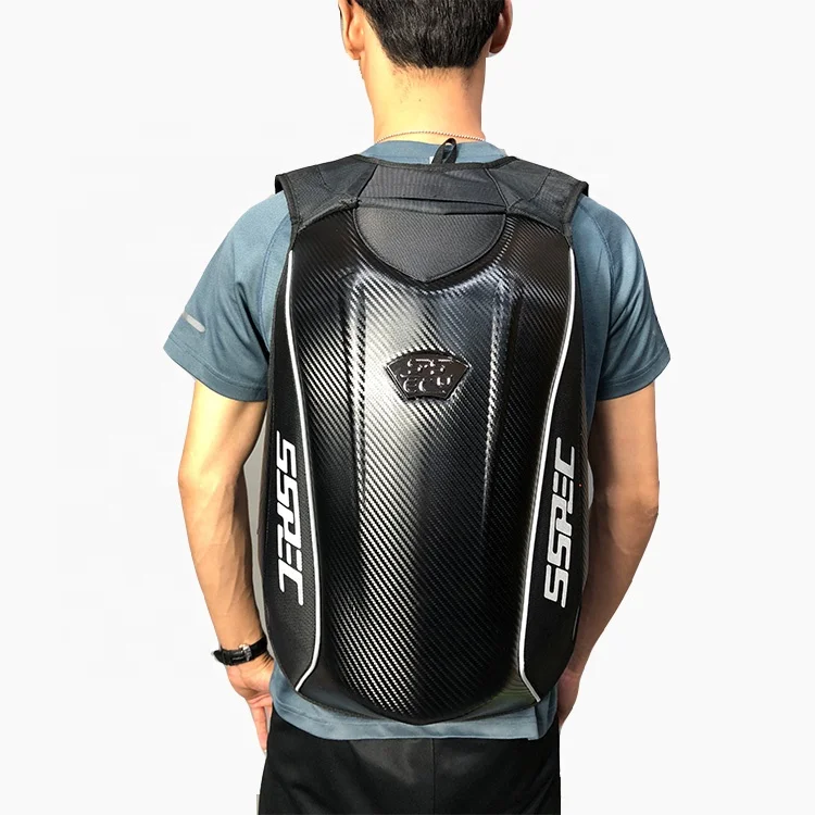 full face motorcycle helmet backpack 20L with Hidden Helmet Net-GIFT 19x11x11 Foldable Motorcycle Backpack | Moto
