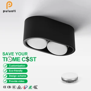Factory Outlet LED Round 3000K 4000K 6000K Surface Mounted Anti-glare Ceiling Lamp Downlight Spot Light for Indoor Lighting