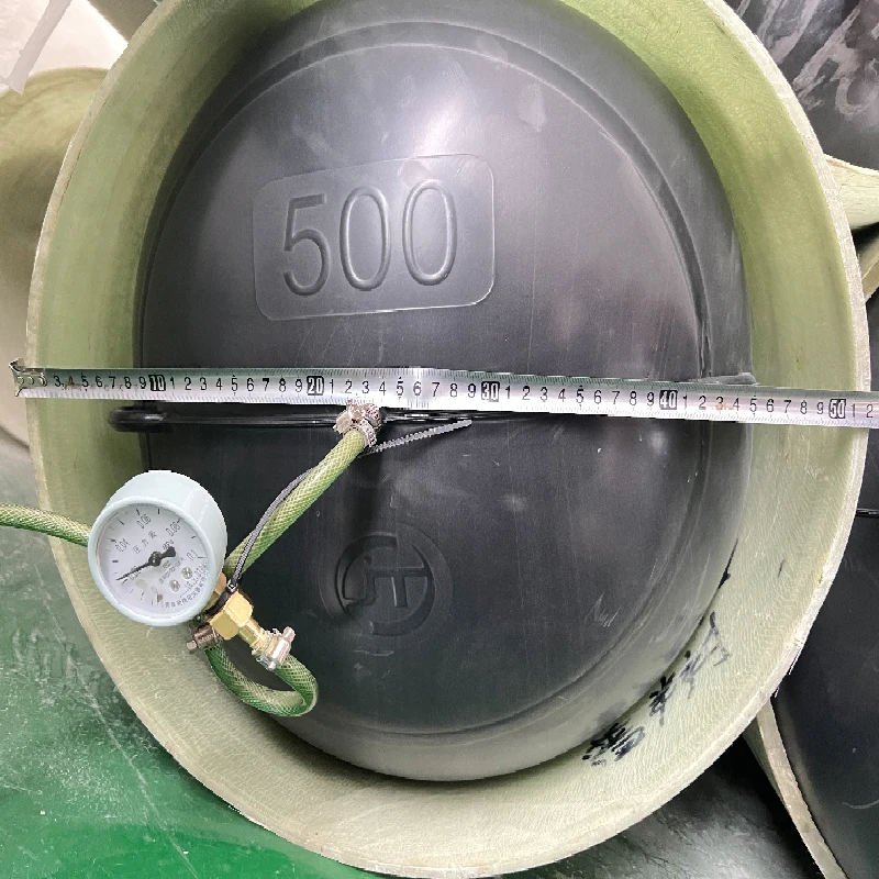 Inflatable Mandrel Expandable Rubber Bladder for Concrete Pipe Construction Air Shaft