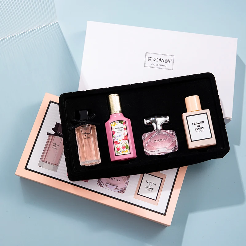 Floral Fresh Perfume Gift Set for Women pcs Spray