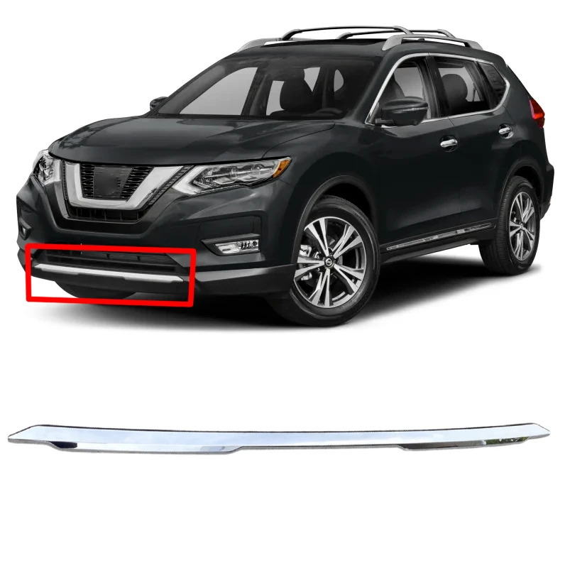 car FRONT BUMPER STRIPE for Nissan Rogue X-TRAIL 2017