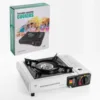 White portable gas stove color box