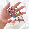 Collar de cuentas de arroz para perro con canela