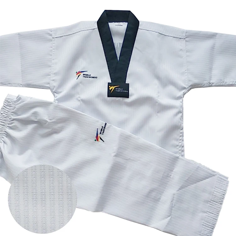 Polyester Cotton Material Martial Arts Taekwondo Uniform/dobok Suits ...