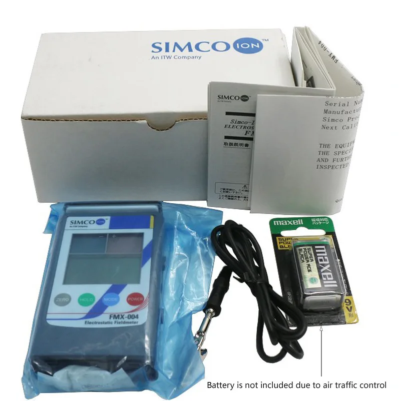 SIMCO FMX-004 Electrostatic Field Meter Fieldmeter ESD Test Meter FMX004 Electrostatic Tester Measuring Range 0 to 1.49KV