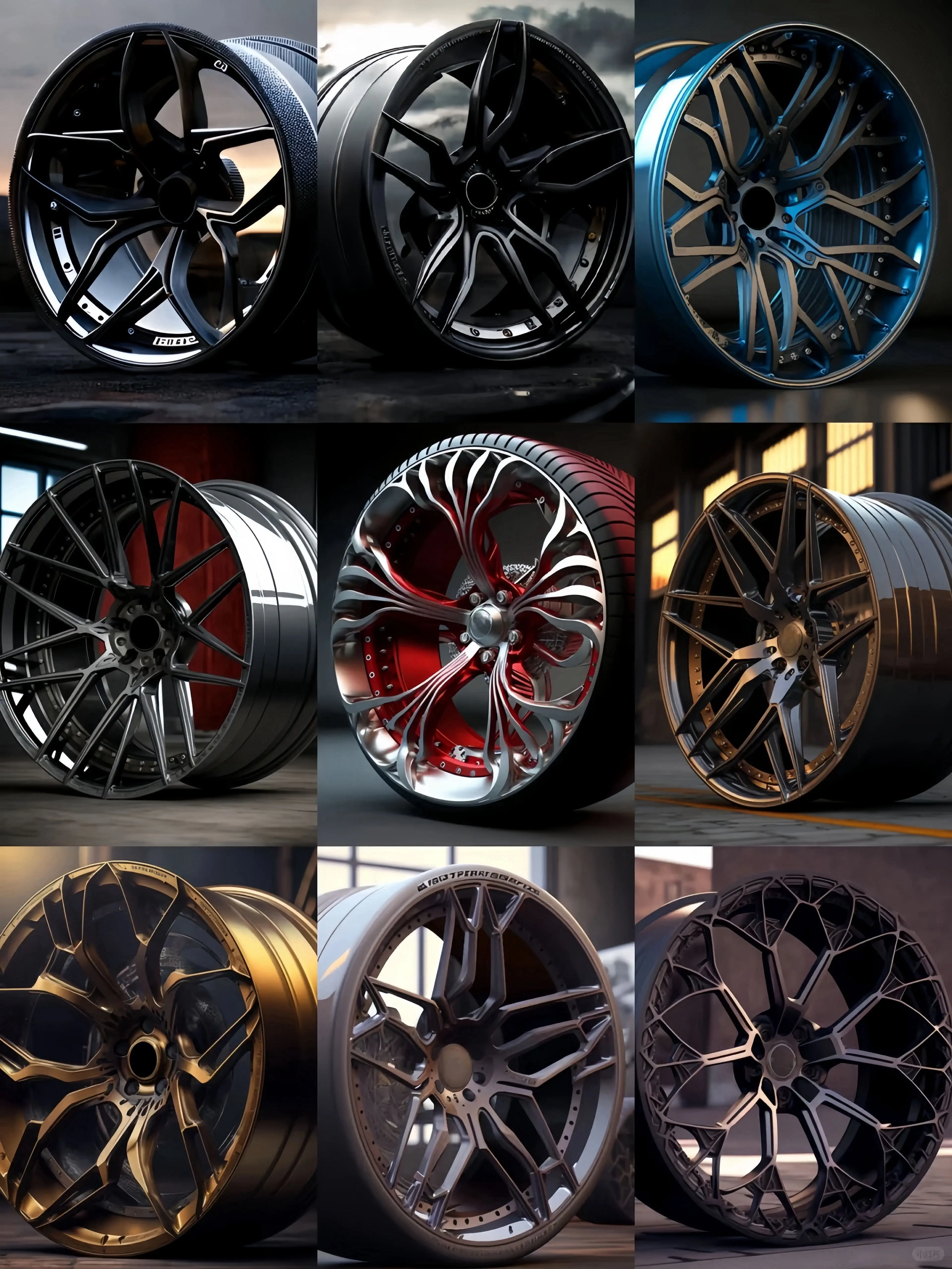 XINLAI Hot Sale 5x120 5x112 5x114.3 18 19 20 21 22 Inch Innovative Design Concept Personalized Custom Wheel - Image 2
