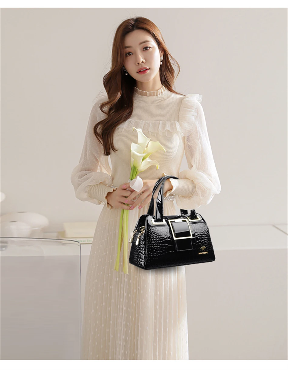 Sac à Main Bandoulière Femme Marron Kuoy – Style Luxe Et Tendance