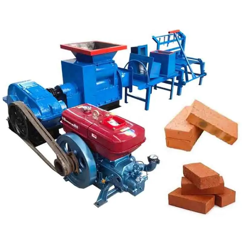 Manual Rotary Red Clay Brick Making Machines in Uganda