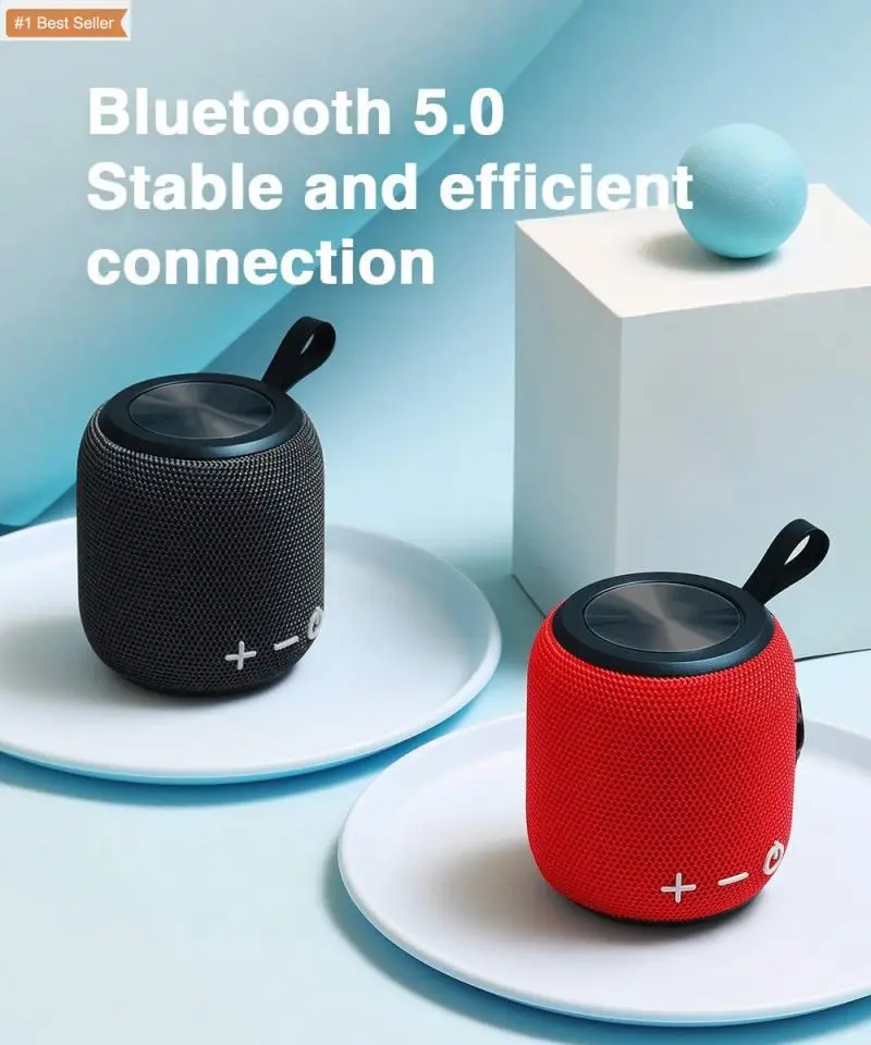 Jumon Customization Mini J10 Portable Bluetooth Conferencier Loud Wireless Surround Sound Rich IP67 Waterproof Bluetooth Speaker