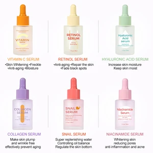Wholesale Custom Pure Hyaluronic Acid Facial Serum,Vitamin c Niacinamide Hyaluronic Acid Face Serum